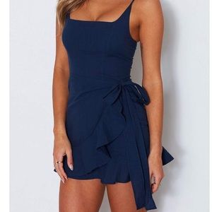 ❌SOLD❌ SALE ☀️   Beautiful Navy Wrap Dress
